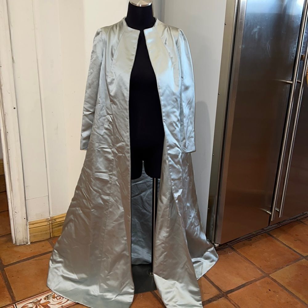 NOLAN MILLER BEVERLY HILLS womens shiny thick prestige dress coat for events